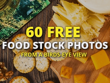 Free Food Stock Photo Pack From a Birds-Eye View